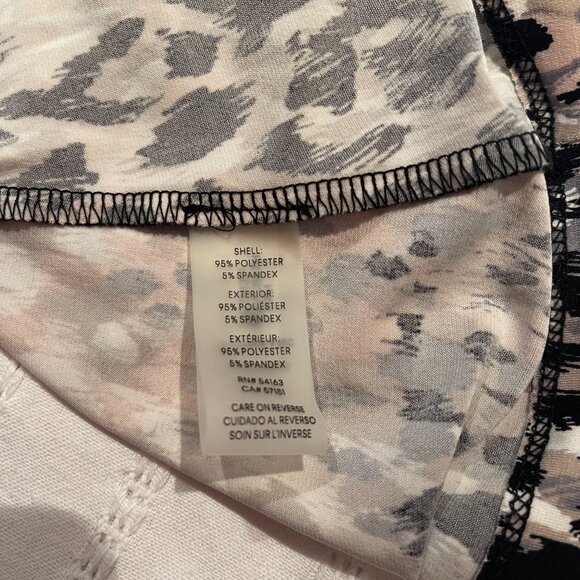 Calvin Klein blouse top animal print sleeveless size M - Picture 6 of 6